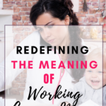 The meaning of working career mother