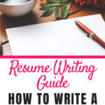 Resume writing guide