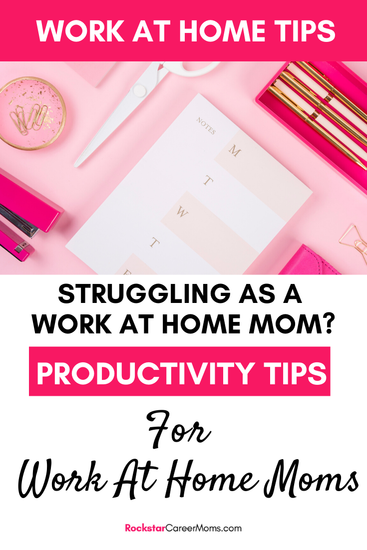 Work from home tips for working mothers